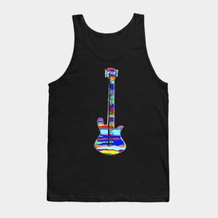 bass, guitar, bassist, pop art Tank Top